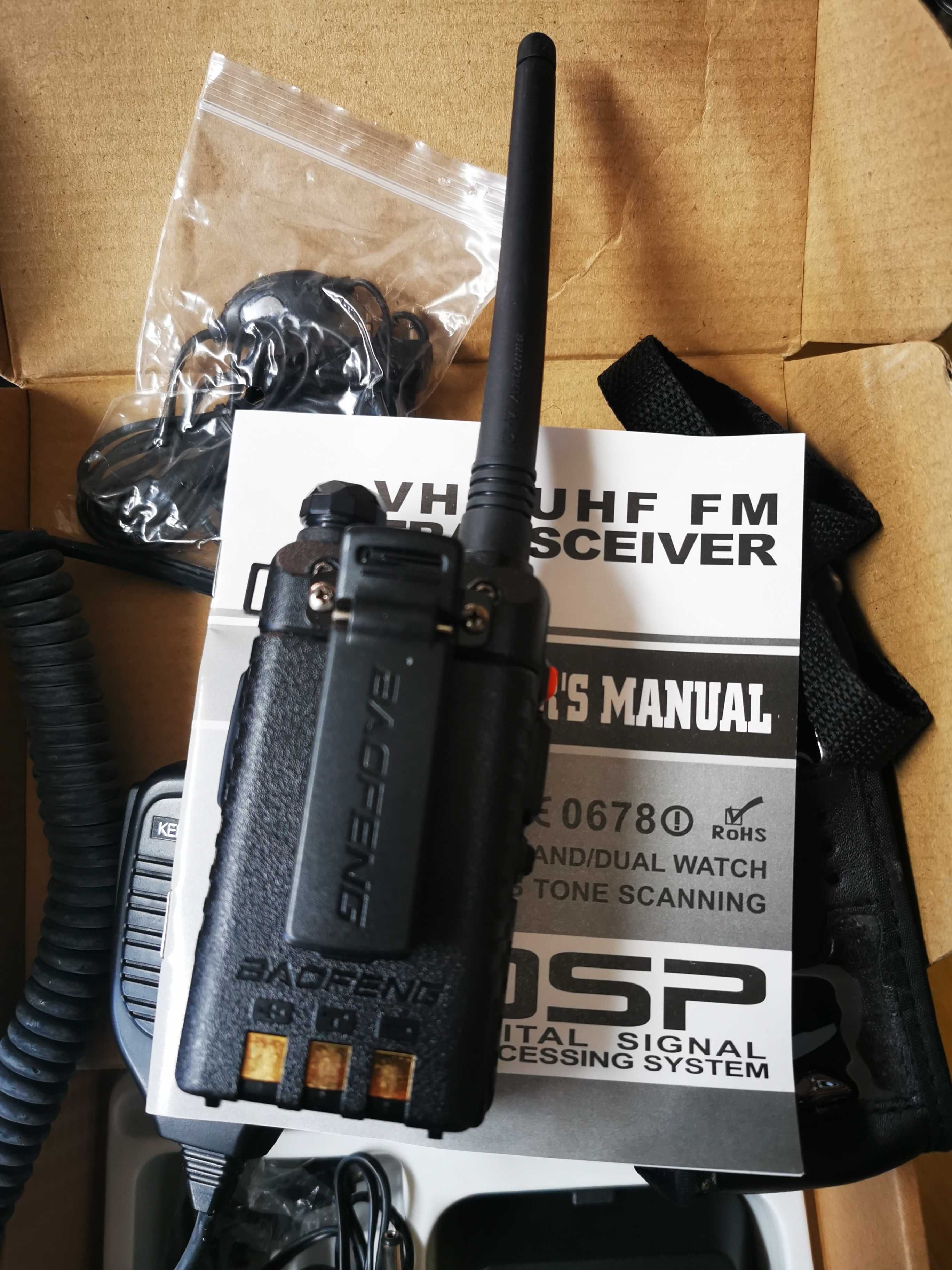 Radio Baofeng usado 2 vezes