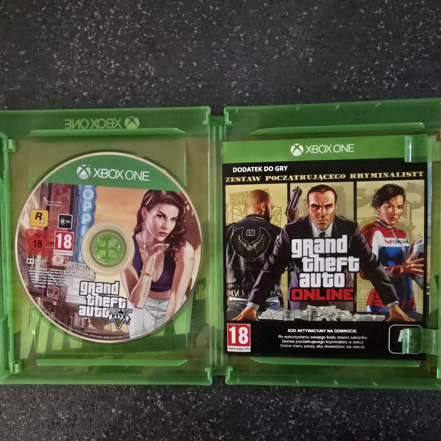 GTA V Premium Edition xbox one wersja PL