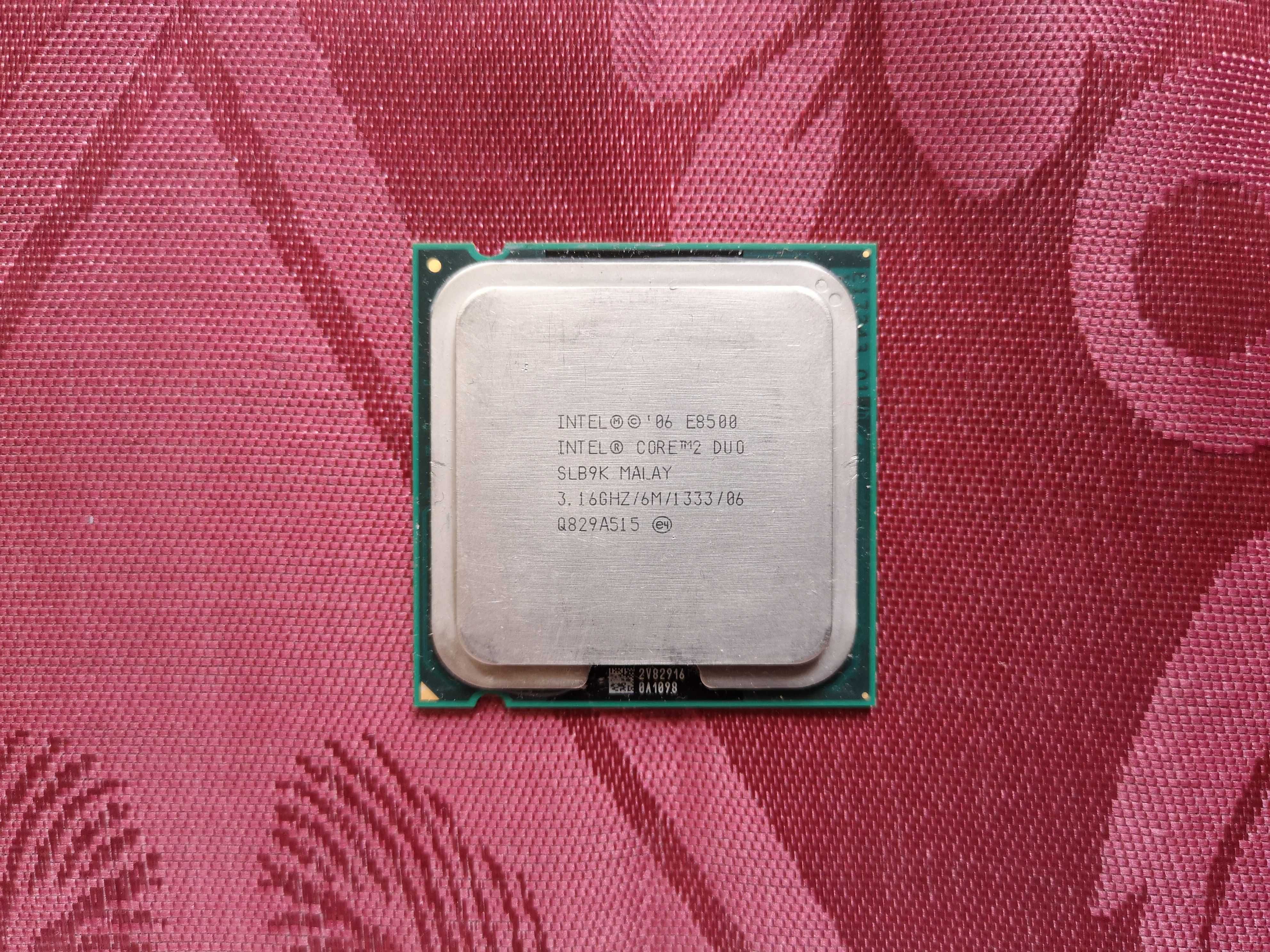 Процесор Socket 775 Intel Core 2 Duo E8500  3.16GHz