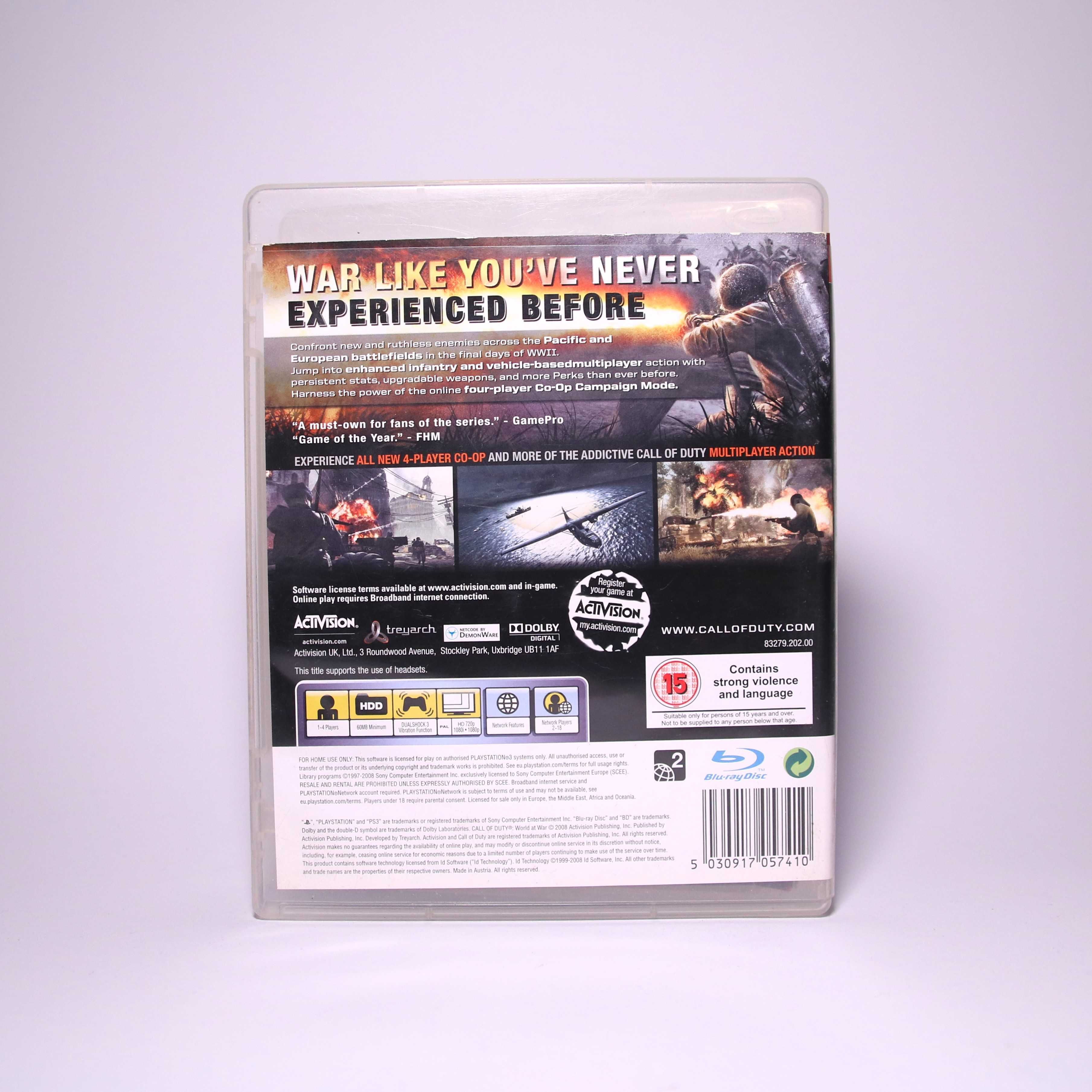 Call of duty world at war PS3