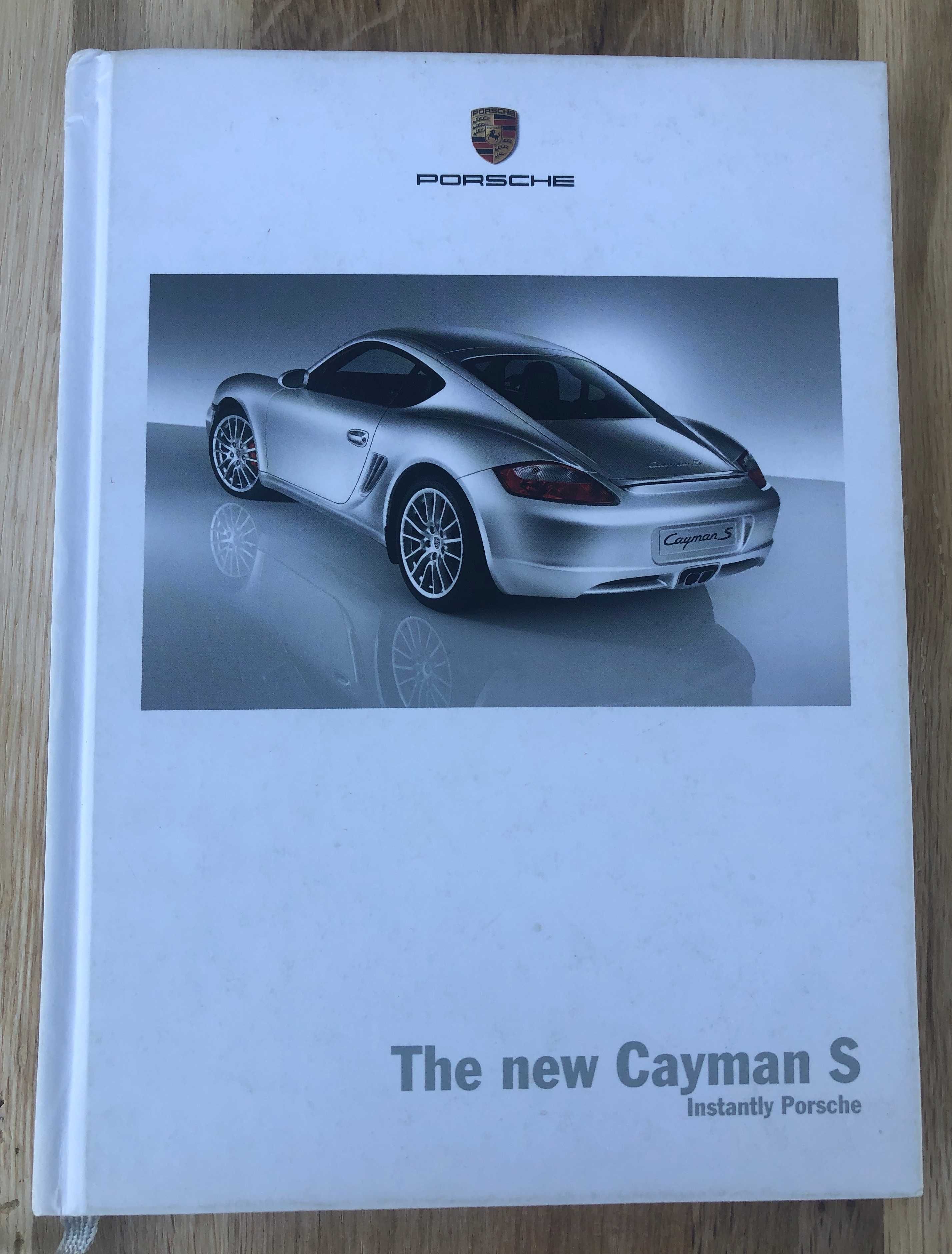 Porsche Cayman S 2006 instrukcja obsługi książka