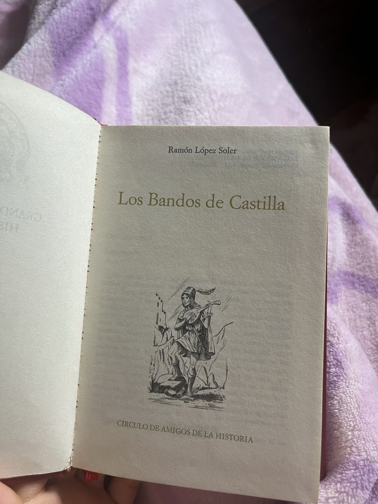Książka po hiszpańsku Grandes Novelas Historicas Los Bandos de Castill