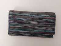 Kolorowy skórzany portfel Paulo Peruzzi