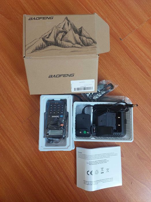 Двохдіапазонна радіостанція BAOFENG (GT-5R) чорна