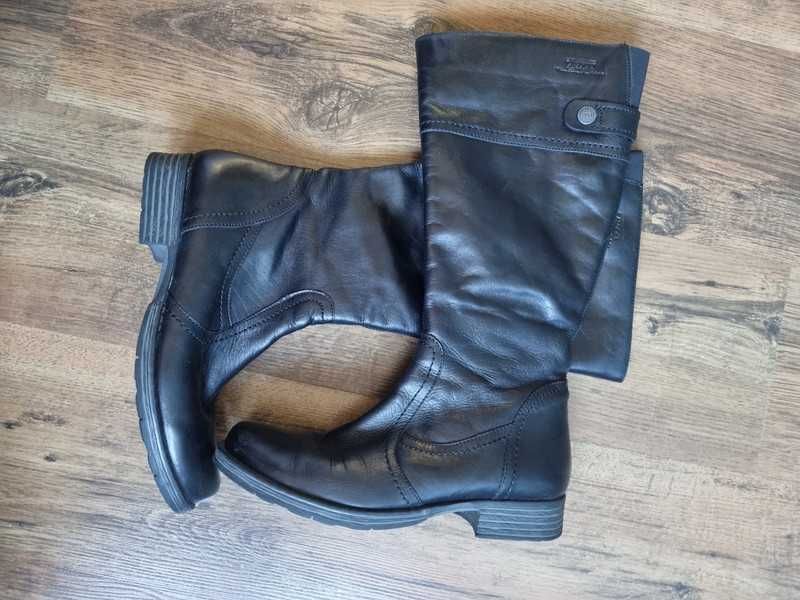 Kozaki Lasocki skóra