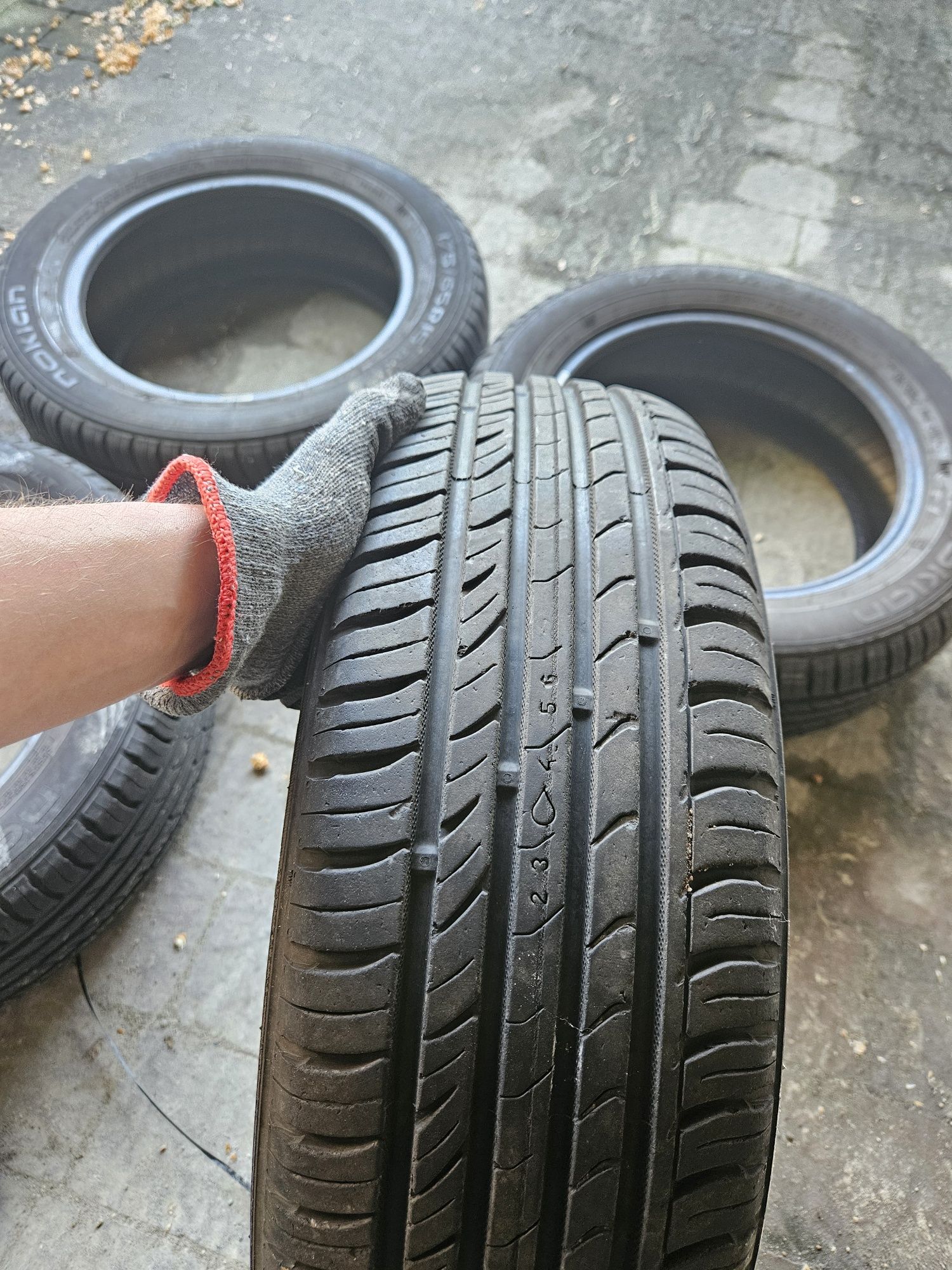 Opony letnie Nokian 175/65/r15 | bieżnik 6mm, cena za 4 szt.