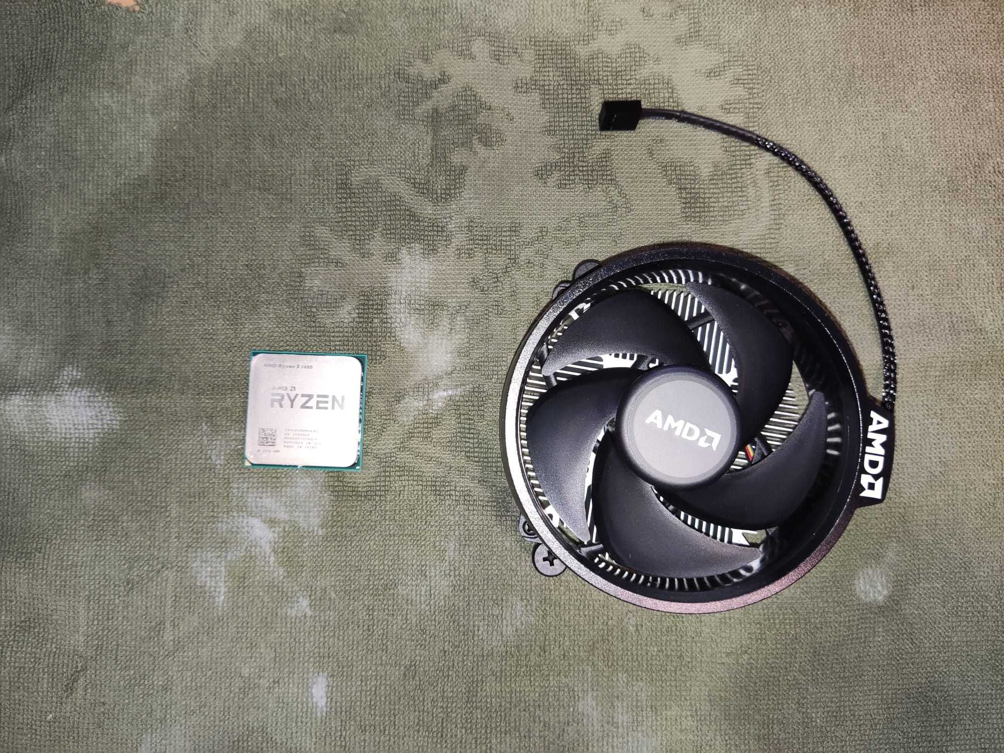 AMD Ryzen 5 1400 + Cooler