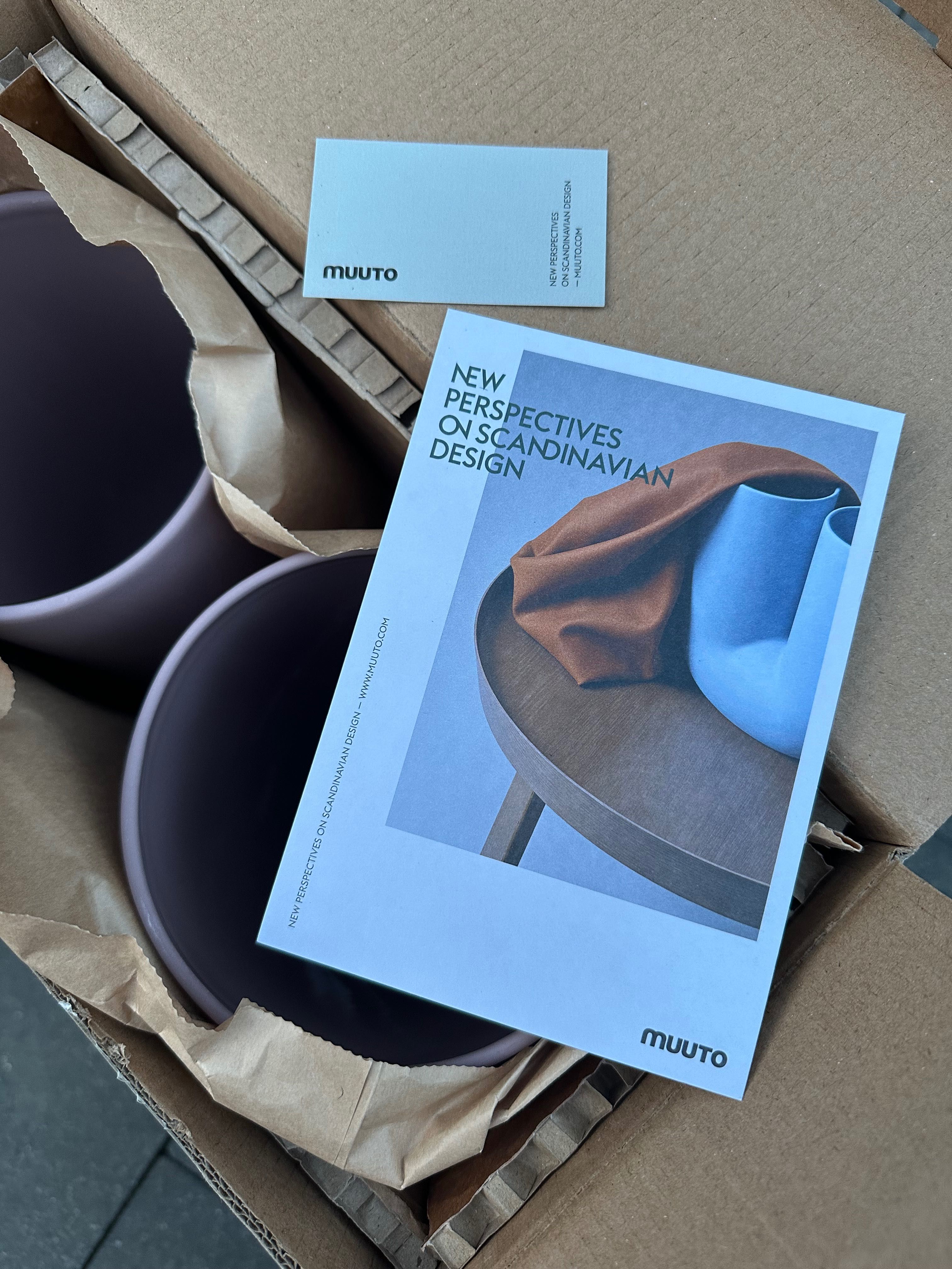 Muuto wazon kink dusty lilac nowy w oryginalnym opakowaniu.