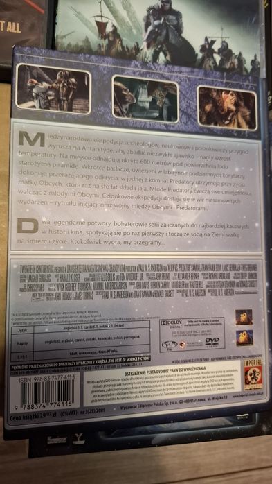 6 płyt DVD Alien vs Predator Mad Max Planeta małp nowa w folii