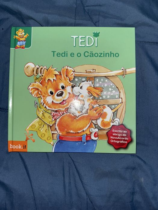 Livro TEDI Tedi e o Cãozinho