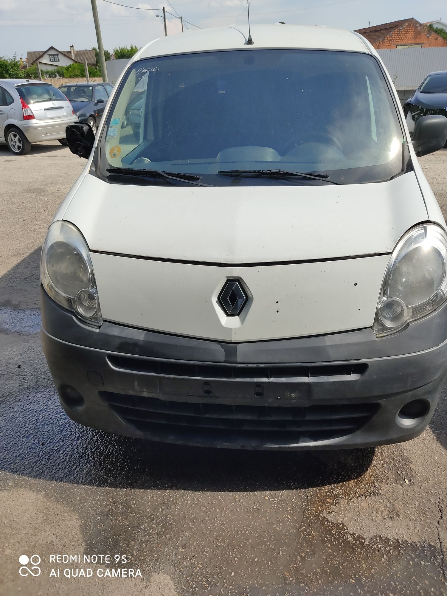 Peças Renault Kangoo 1.5dci F9K800, Frente completa, motor, airbags