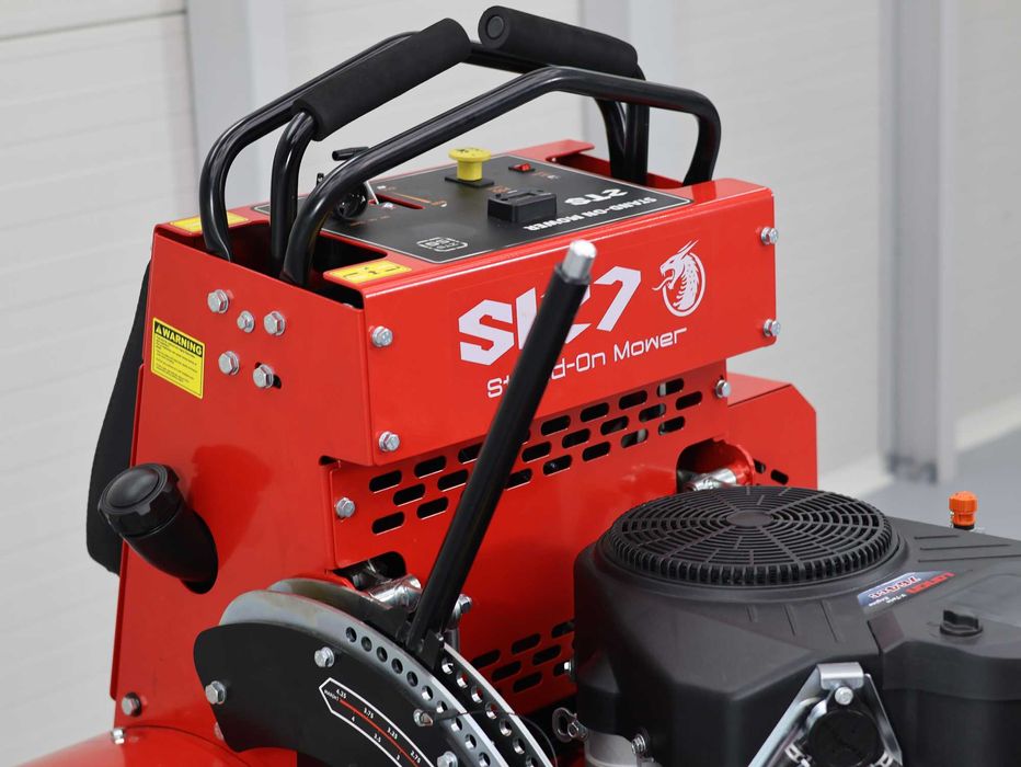 NOWA Kosiarka stojąca Stand on LEZARD S127 Loncin 24KM 127cm zero turn