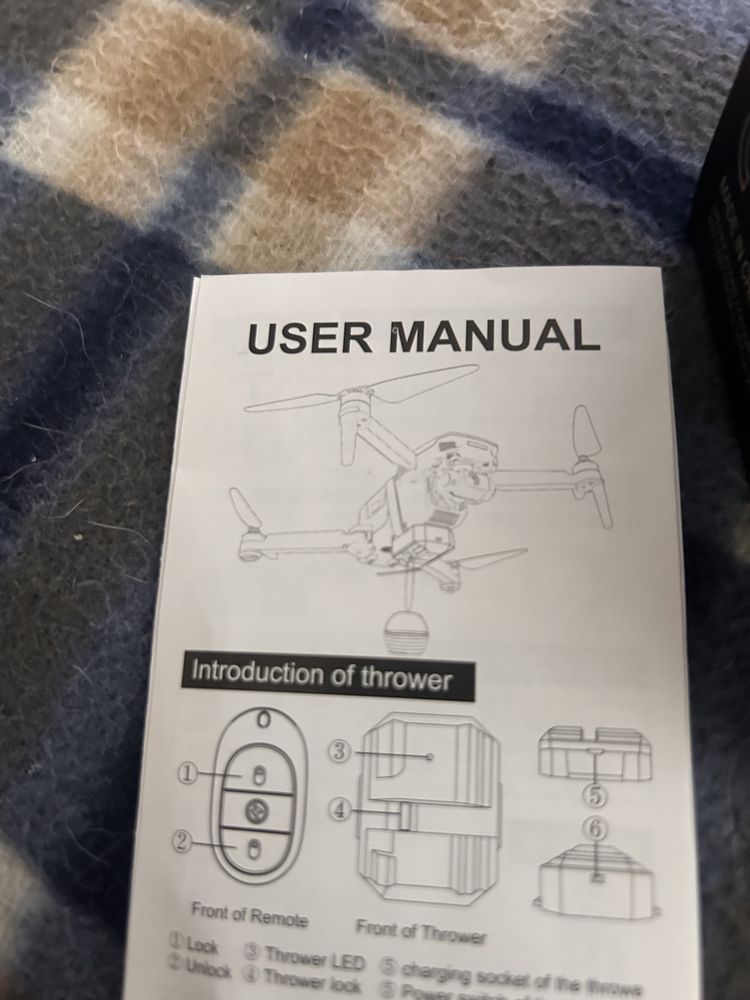 Quick release para drone