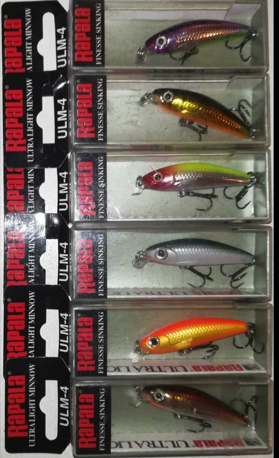 Воблера Rapala Shadow, Skitter Pop..