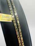 Złoty łańcuszek 55 cm próba 585