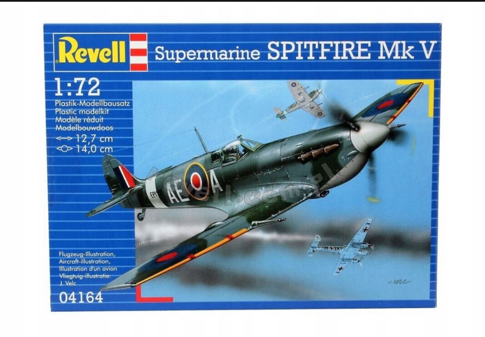 Model do sklejania Revell 04164 samolot Spitfire