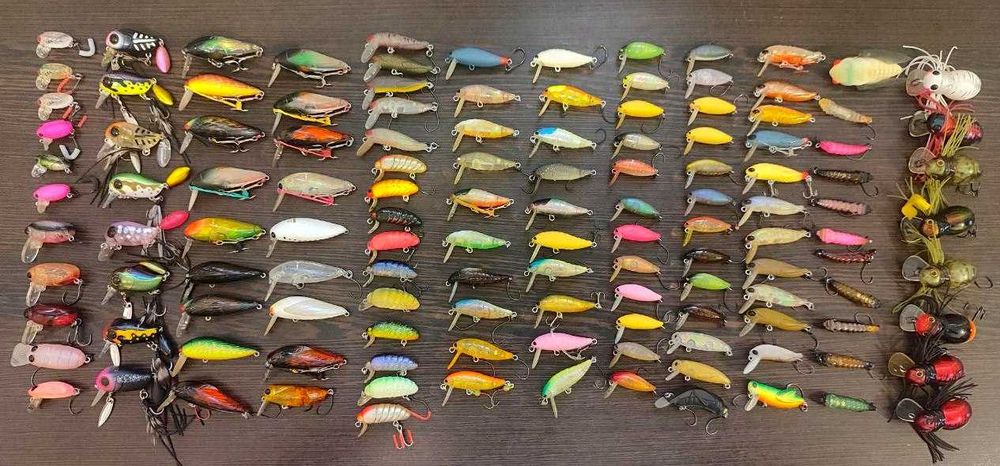 Головень та форель(Jackall,Zip baits,Tackle House,Anres,Maria та інші)