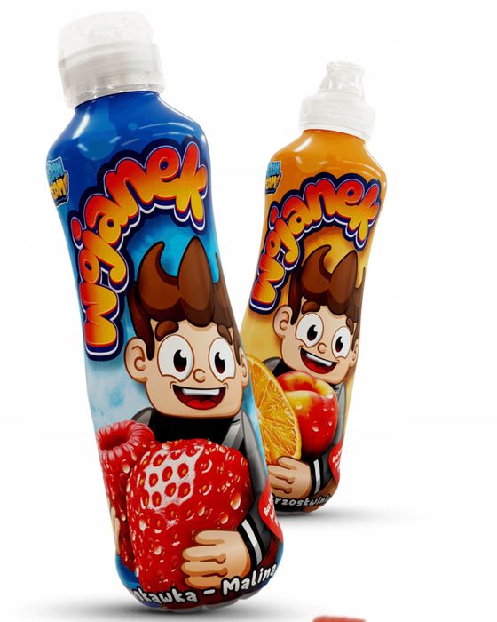 Wojanek napoj wojan smak truskawokowy 6x 500 mililitrow