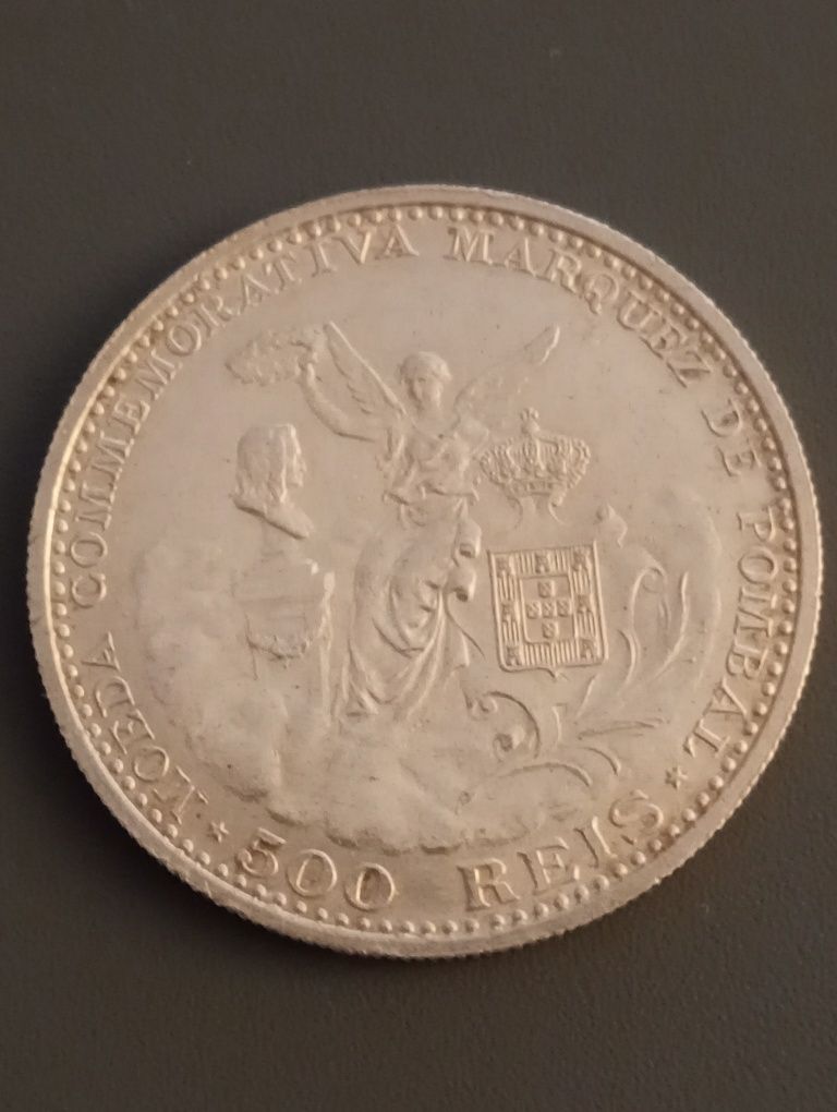 500 réis 1910 Reinado D.Manuel I