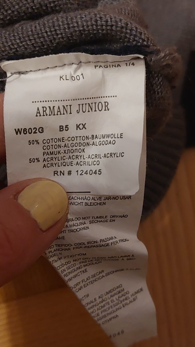 Sweter Armani Junior 106