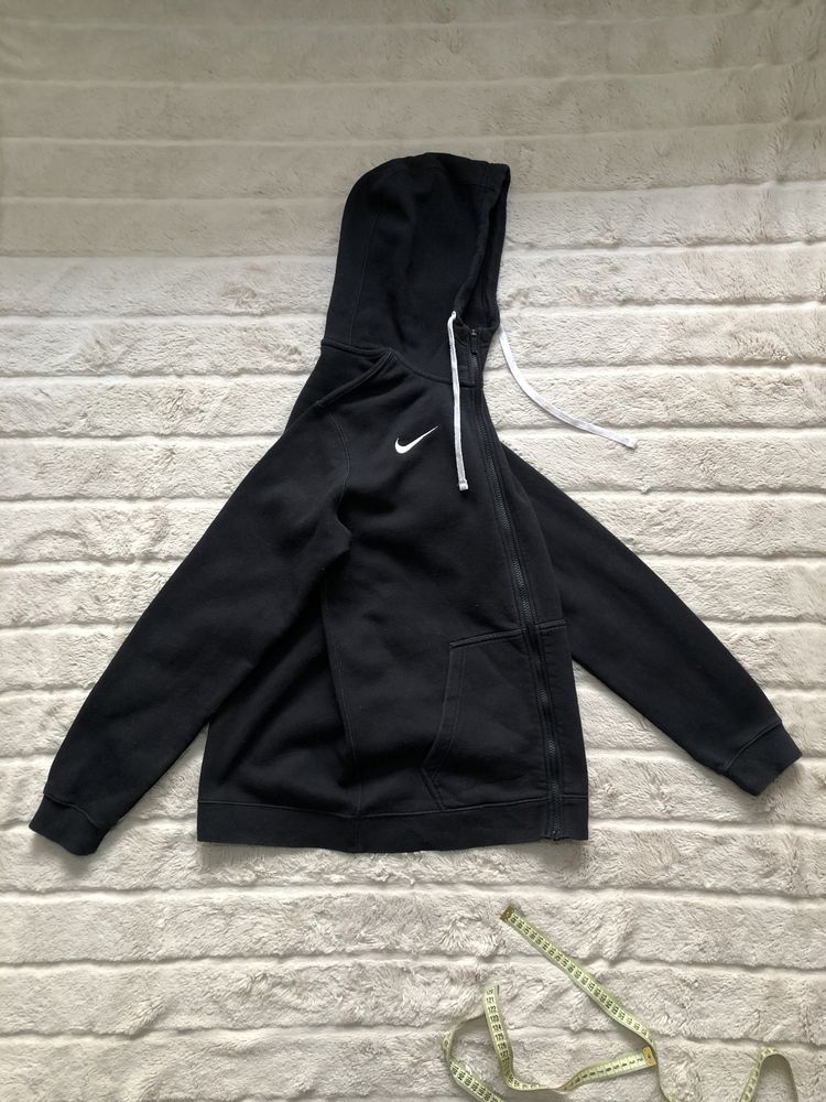 Худи NIKE (S/M) Team Club 19 Full-Zip мужское зип-худи на флисе кофта