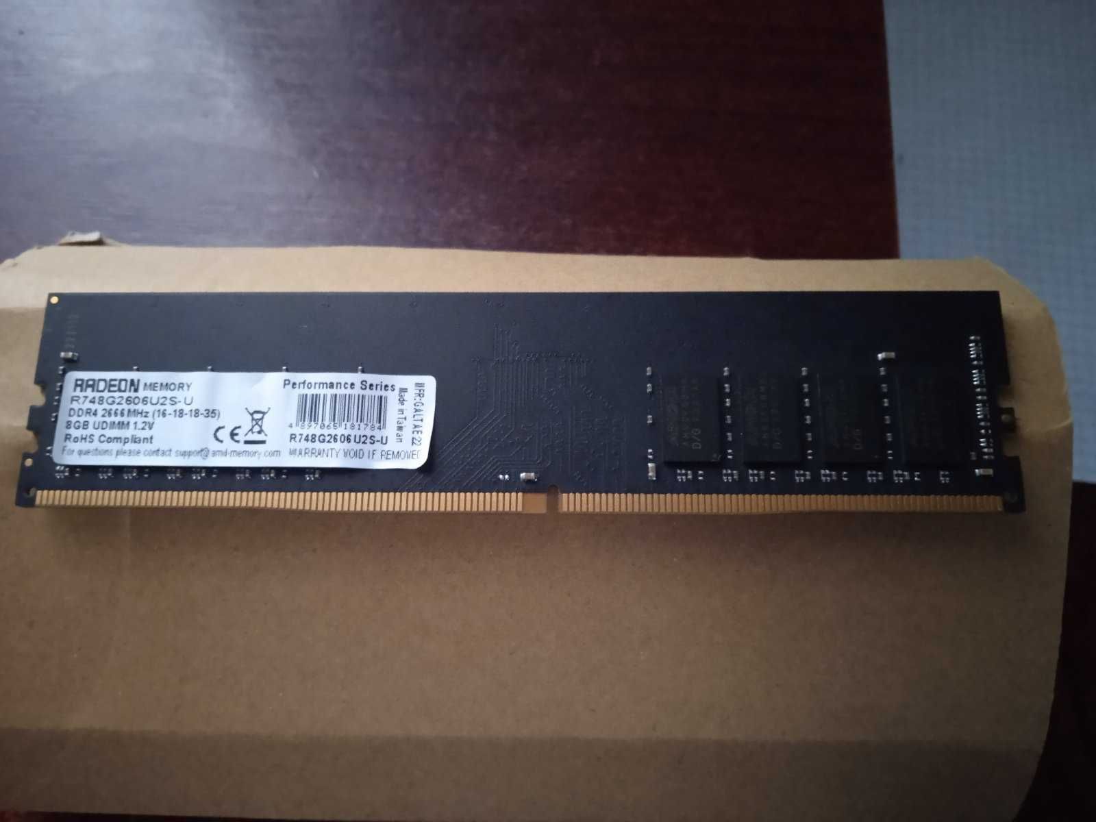 Оперативна пам'ять AMD DDR4-2666 8192MB PC4-21300 R7 Performance Serie