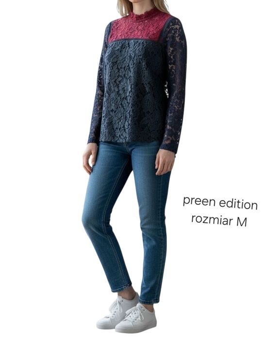 Bluzka koronkowa preen edition rozmiar m 38