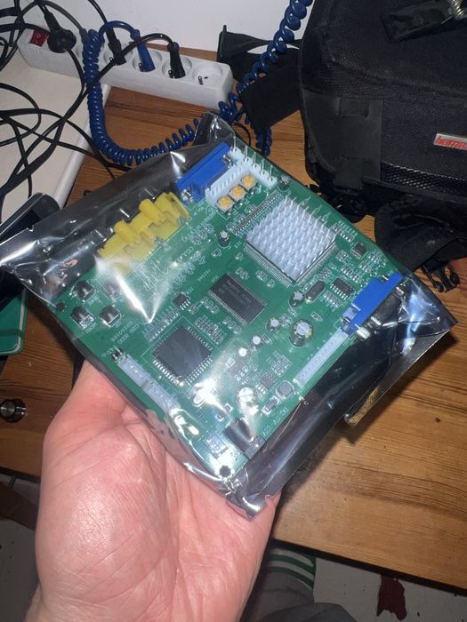 Płytka GBS-8200: Konwerter Wideo VGA \rightarrow Y/C (Analogowy)