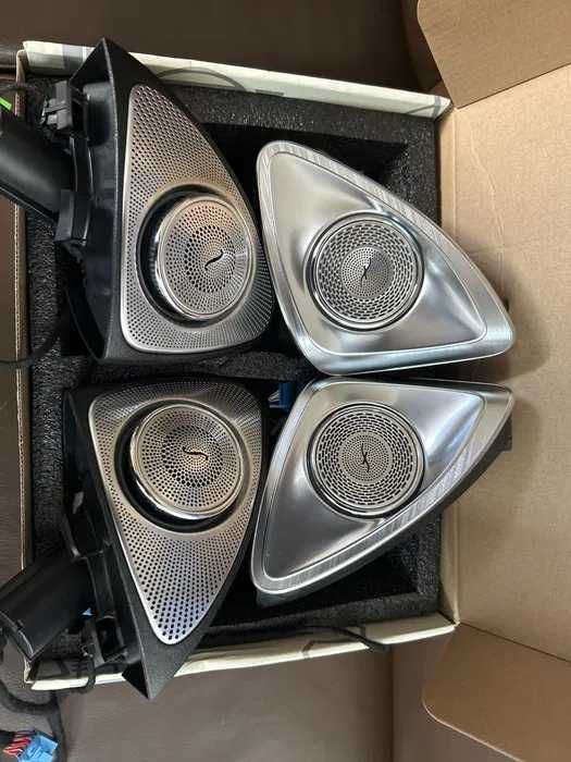 Сетки вставки акустика Burmester динамики Mercedes w222 W205 w167 w213