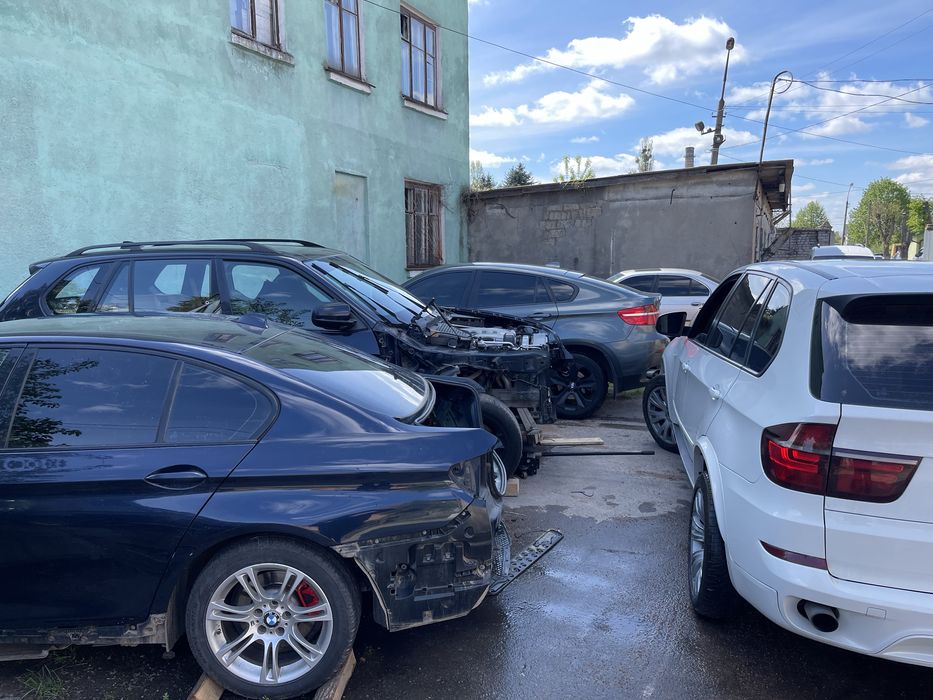 Разборка BMW X6 E71 n54  BMW G30 530xd  капот двері крило