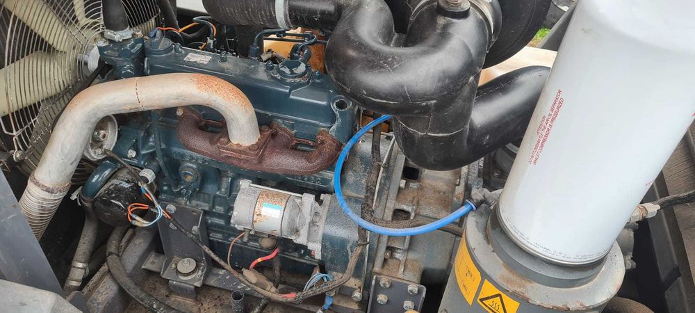 Kompresor śrubowy przewoźny Atlas Copco XAS67 3,6m3,7 bar 2015,600 mtg