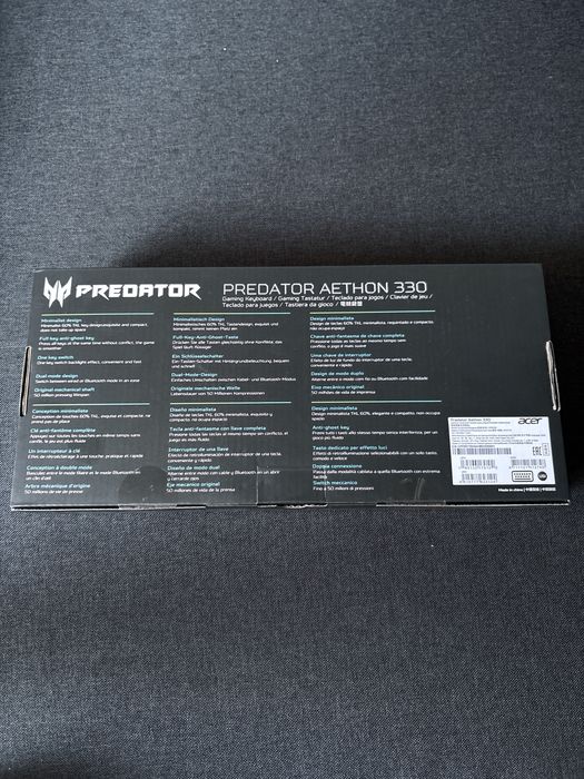 Klawiatura Bezprzewodowa ACER Predator Aethon 330 Biała