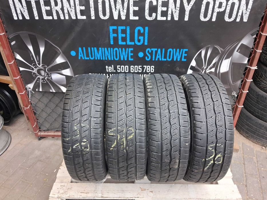 4x używane opony zimowe 215/65 R16 Hankook Gwarancja Montaż
