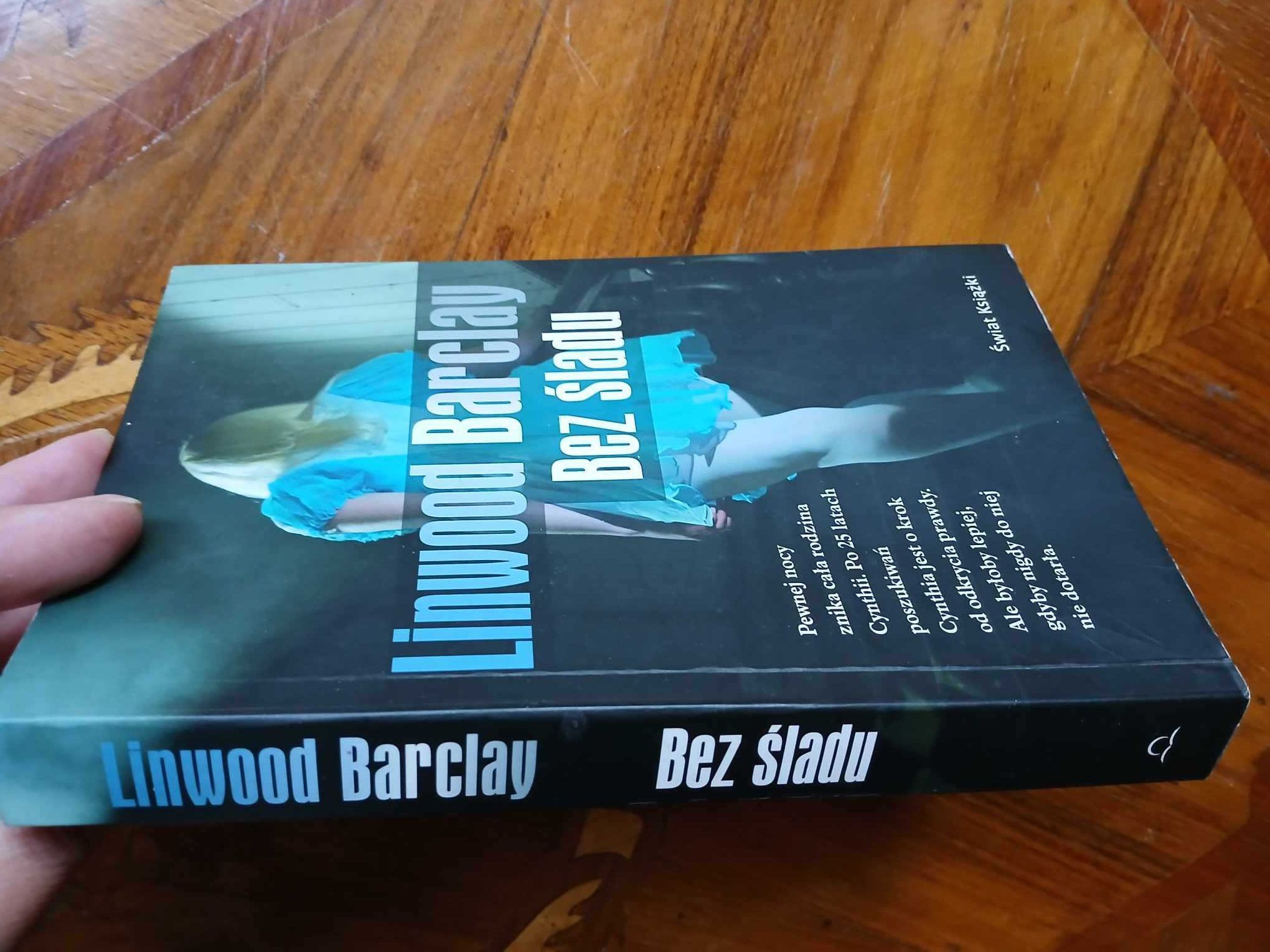książka Bez śladu Linwood Barclay wyd. Świat Książki 2009r.