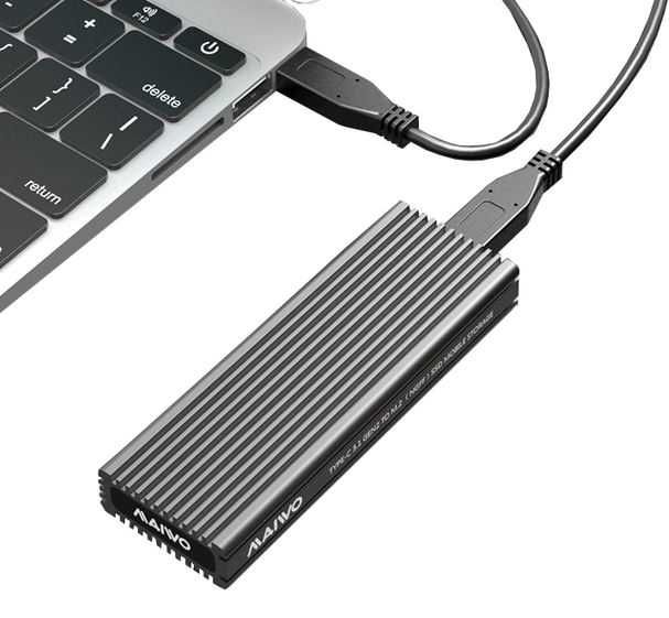 Продаю зовнішню кишеню ''Maiwo'' для M.2 SSD NVMe та SATA (K1687P2)