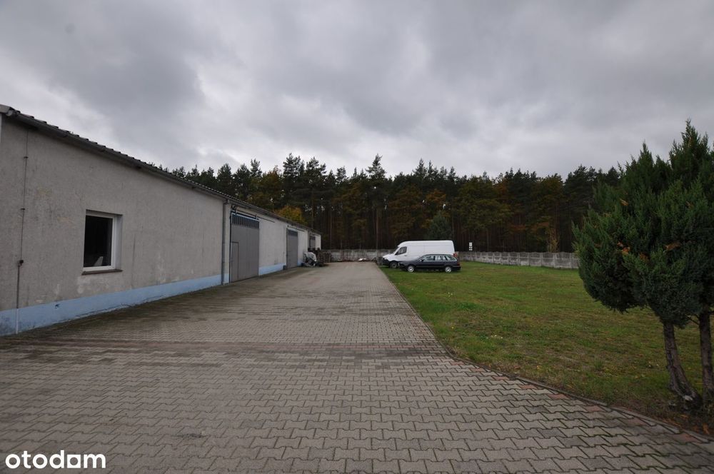 Hala 200+60m2, duży podjazd, 15km od Oławy, miejscowość Wójcice