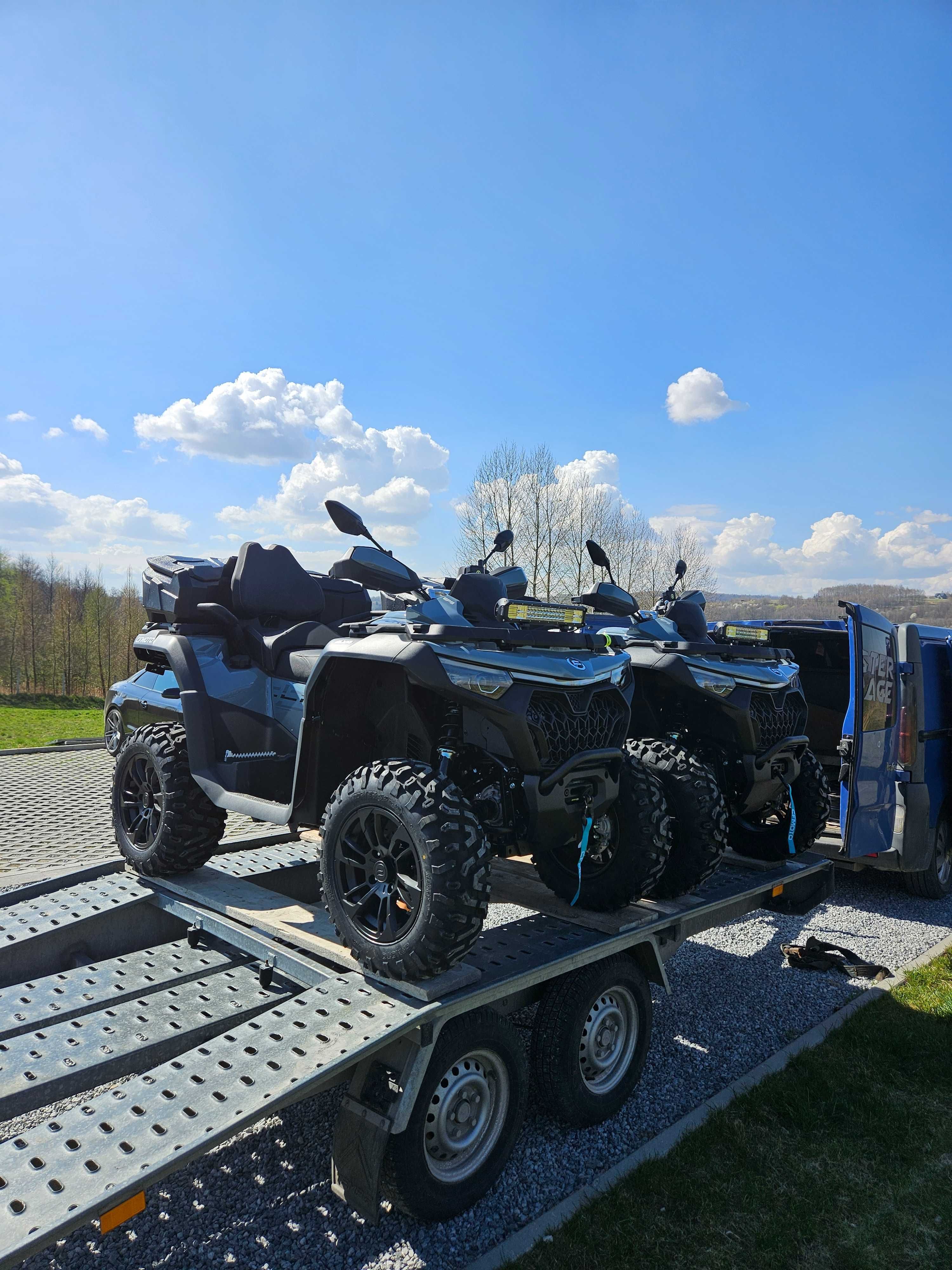 Wynajem quadów 2025 Quad CF Moto 850 75 KM TRANSPORT Wypożyczalnia