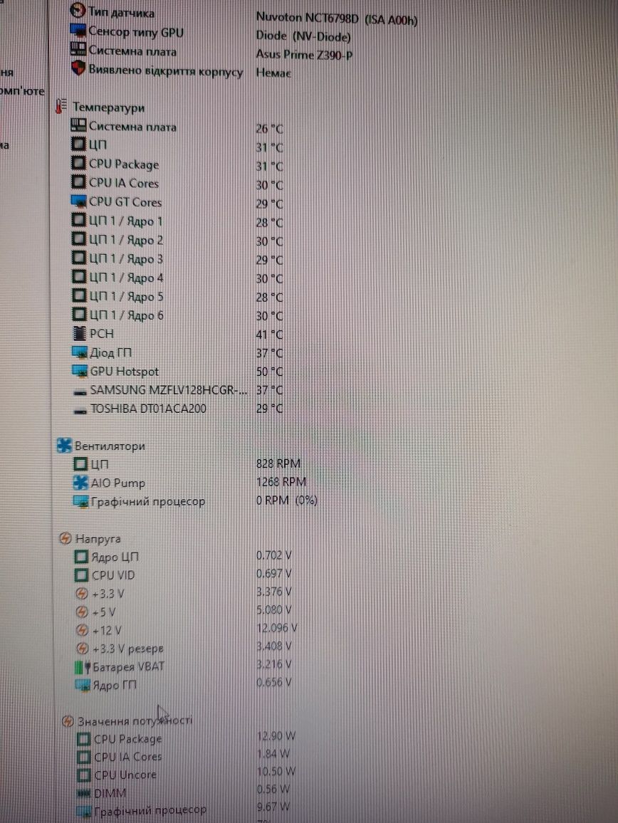 Комп'ютер на I5-9500.  GTX-1660. DDR4-16GB   Сокет 1151v2