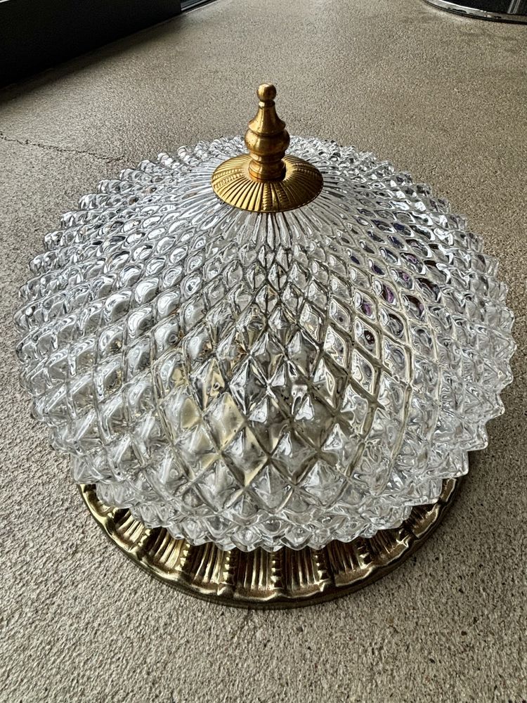 Vintage Plafon Kinkiet RZB Leuchten design Helena Tynel Niemcy 1970te