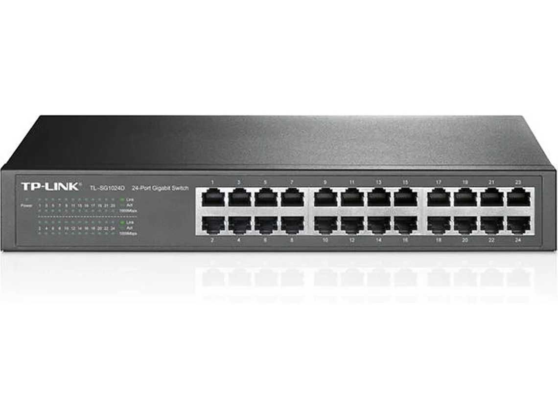 Switch de 24 portas 1 Gigabit -  TP-LINK TL-SG1024D