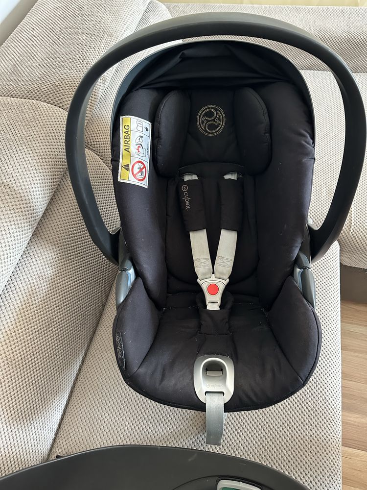 Fotelik samochodowy cybex cloud z i size z bazą obrotowa