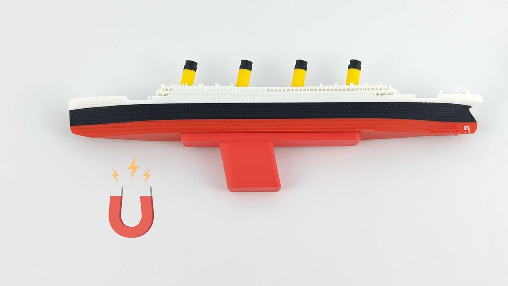RMS Titanic – Model 3D z balastem - 269mm (Skala 1:1000)