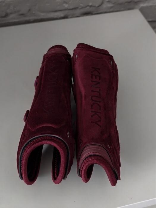 Ochraniacze Kentucky Bamboo Velvet bordowe Cob