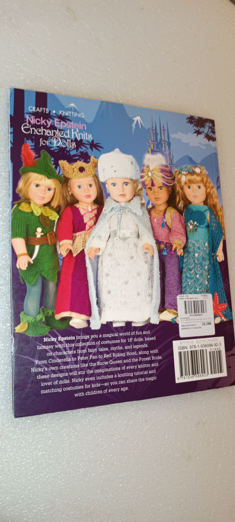 Revista bonecas por Nicky Epstein Enchanted Knits for Dolls: 25 Mystic