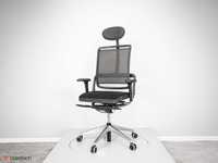 Fotel biurowy ergonomiczny wysoki z zagłówkiem Rohde&Grahl Xenium net