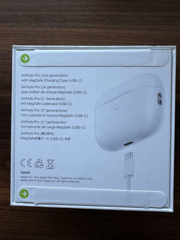 Sluchawki Apple Air Pods Pro gen2 nowe faktura