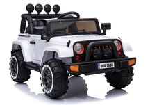 Auto Na Akumulator Jeep Brd-7588  Biały 4X4