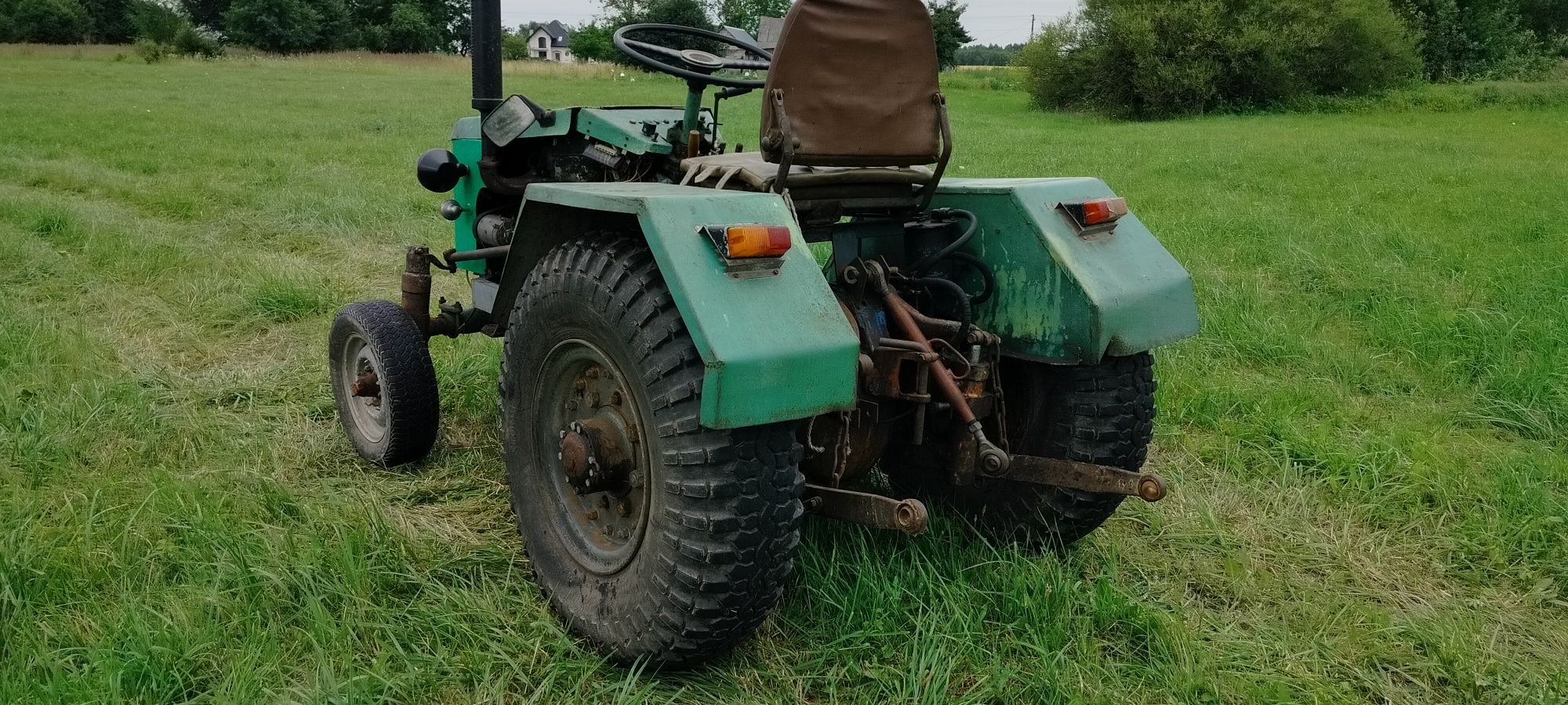 Ciągnik Samoróbka silnik ursus c330(c328) zamiana