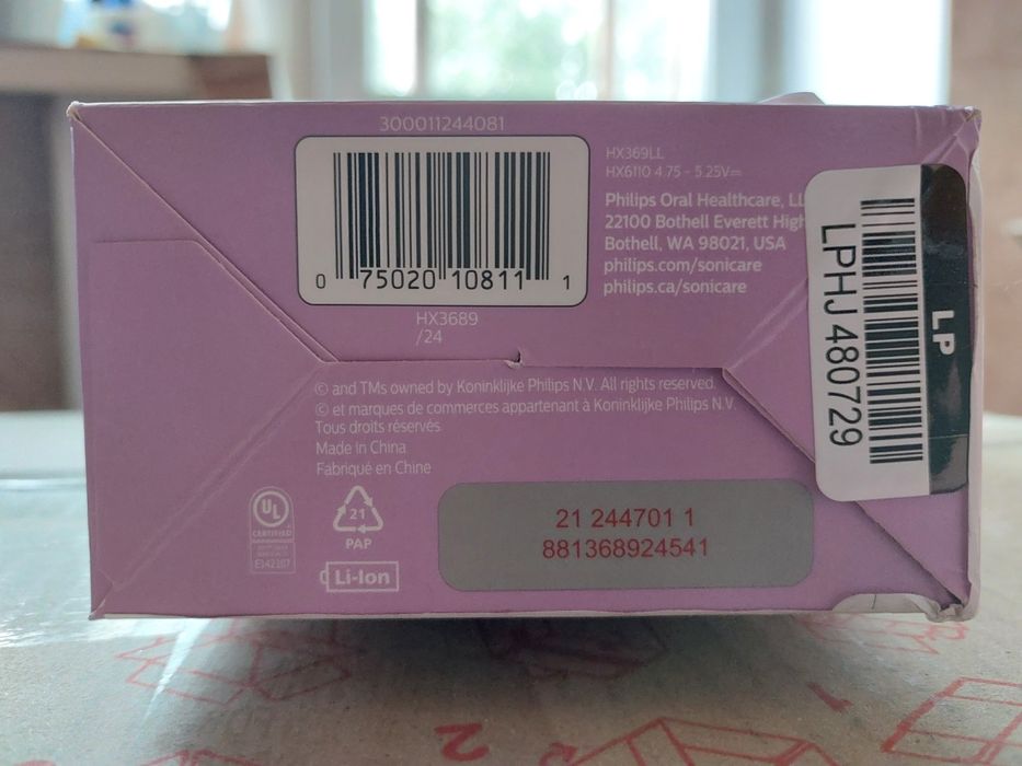 Електрична зубна щітка Philips Sonicare 4100 Series. NEW!