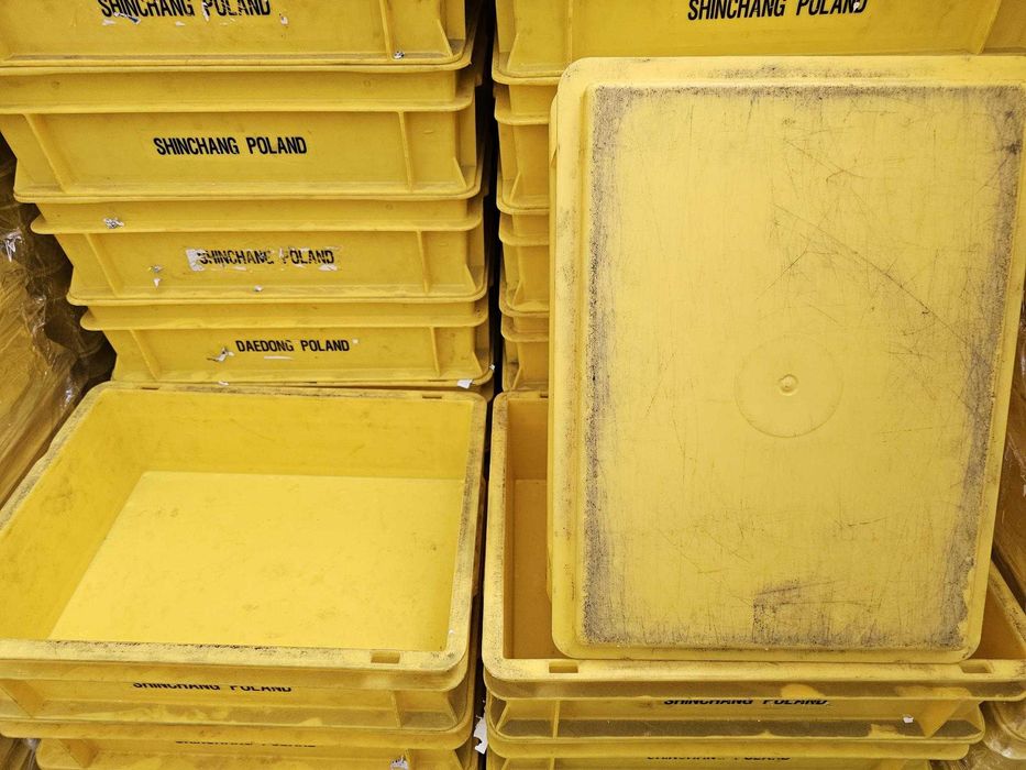 Pojemnik Skrzynka Kuweta Kosz Plastikowy Magazynowy Warsztatowy 40x30
